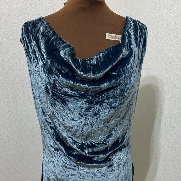 Flounce Sleeveless Silk Blend Mini Dress Size Large - Picture 2 of 7